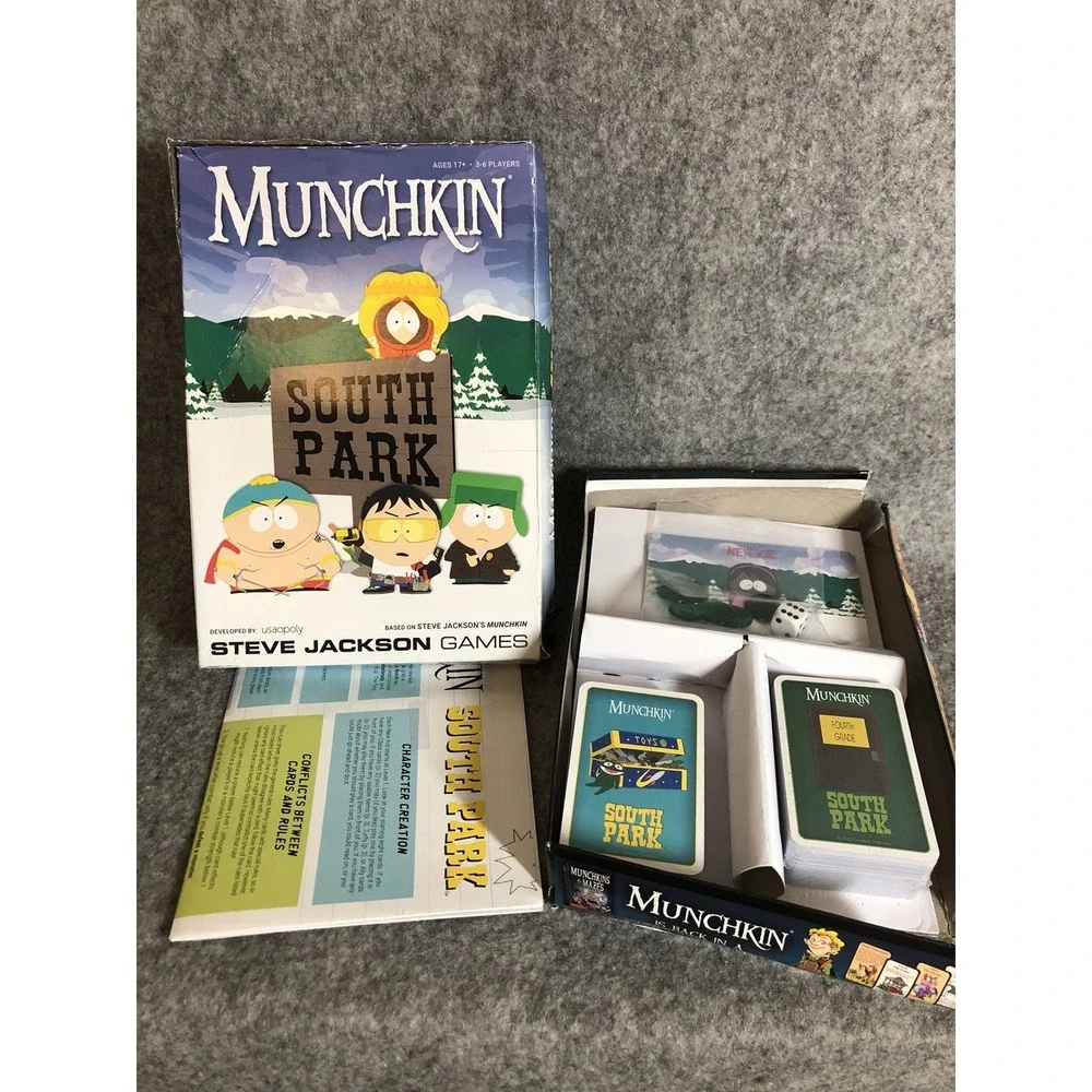 Munchkin South Park Card Game Steve Jackson Games USAopoly NEW
